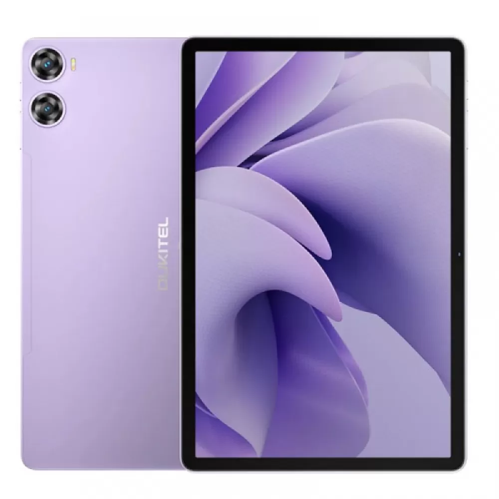 OUKITEL OT9 Tablet 11'' / 4+12 GB / 128GB / 8000mAh / BT / wifi6 / Android 14 ljubicasti