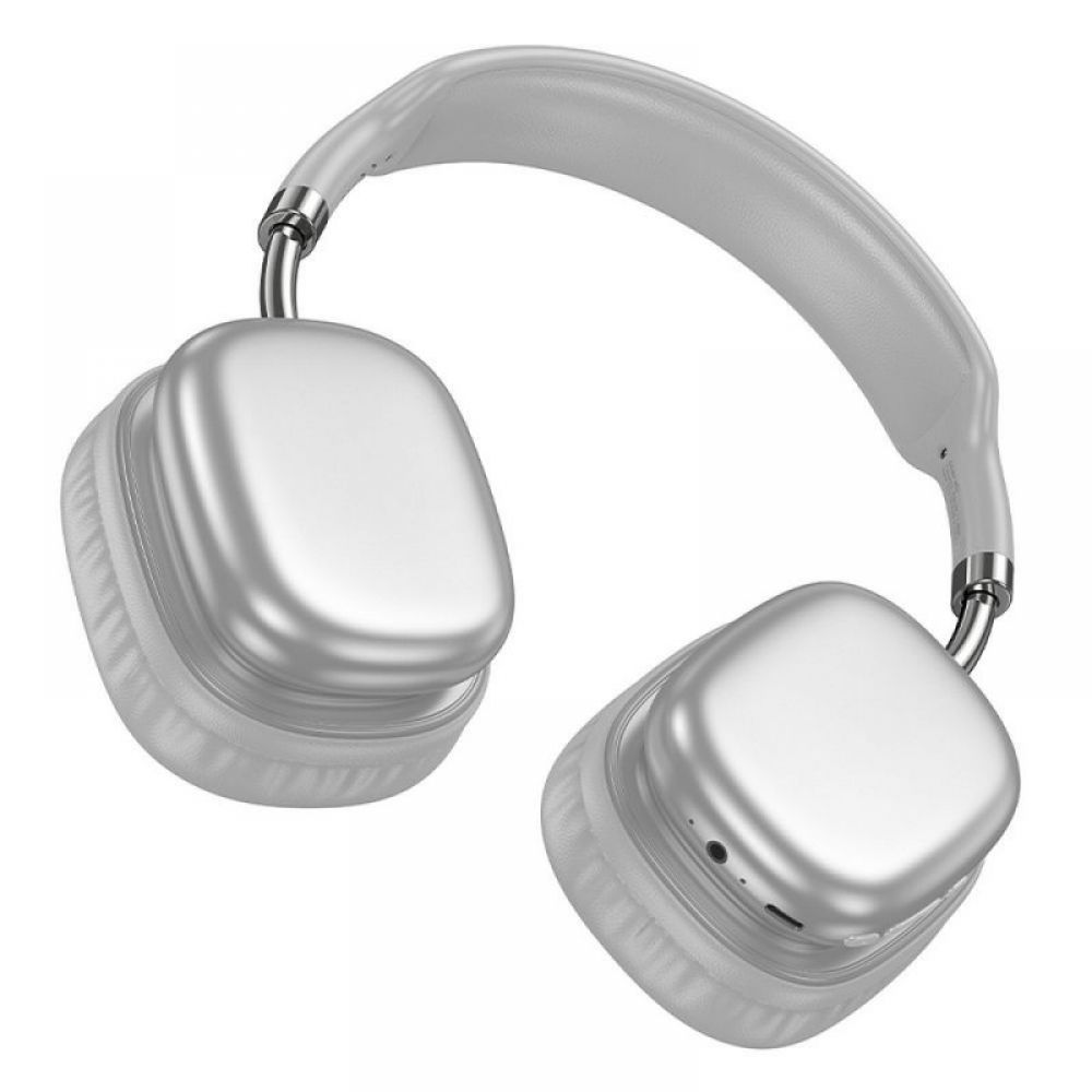 HOCO zicane slusalice bluetooth W52 srebrne
