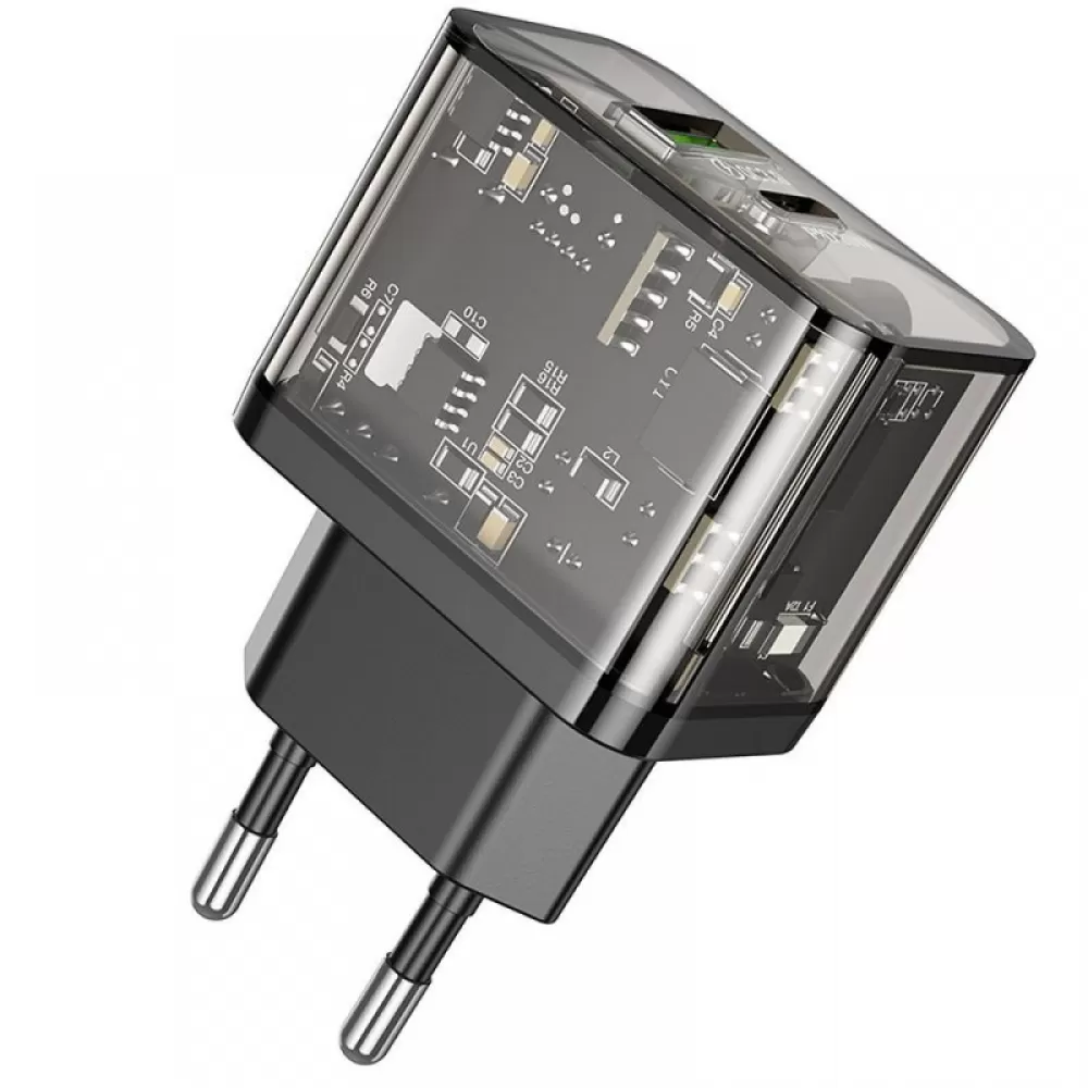 HOCO zidni punjac USB A + Type C PD QC3.0 3A 20W N34 providan
