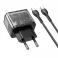 HOCO zidni punjac USB A + Type C + kabl Type C na Type C PD QC3.0 3A 20W N34 providan