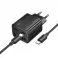 HOCO zidni punjac USB A + Type C + kabl Type C na Lightning PD QC3.0 3A 20W N52 crni