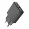 HOCO tanki zidni punjac USB A + Type C PD QC3.0 3A 20W N38 crni