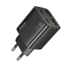 HOCO punjac 2 x Type C + 2 x USB A PD QC3.0 3A 20W N56 crni