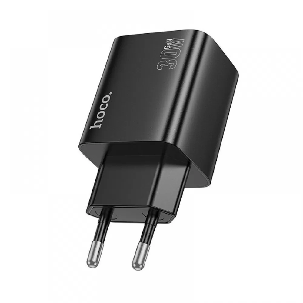 HOCO punjac 2 x Type C + 2 x USB A PD QC3.0 3A 20W N56 crni