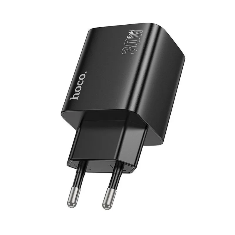 HOCO punjac 2 x Type C + 2 x USB A PD QC3.0 3A 20W N56 crni