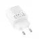 HOCO punjac 2 x Type C + 2 x USB A PD QC3.0 3A 20W N56 beli