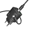 HOCO punjac 2 x Type C + 2 x USB A + kabl Type C na Type C PD QC3.0 3A 30W N56 crni