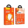 HOCO punjac 2 x Type C + 2 x USB A + kabl Type C na Type C PD QC3.0 3A 30W N56 beli