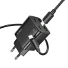 HOCO punjac 2 x Type C + 2 x USB A + kabl Type C na Lightning PD QC3.0 3A 20W N55 crni