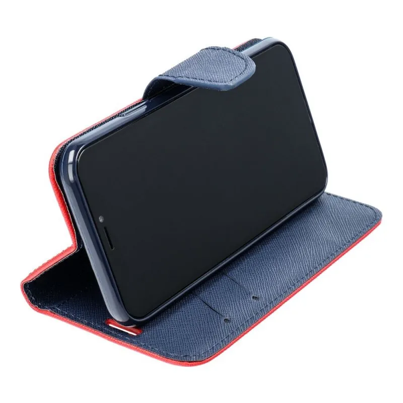 Futrola BI FOLD MERCURY (fancy book) za iPhone 17 Pro / iPhone 18 Pro crvena / teget