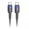FORCELL F-ENERGY C357 kabl Type C na Type C QC4. 0 PD 5A 100W gradijent 1 m crni
