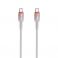 FORCELL F-ENERGY C357 kabl Type C na Type C QC4. 0 PD 5A 100W gradijent 1 m beli