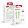 FORCELL F-ENERGY C344 kabl Type C na Type C QC4. 0 PD 3A 60W silikon 1 m zeleni