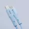 FORCELL F-ENERGY C344 kabl Type C na Type C QC4. 0 PD 3A 60W silikon 1 m plavi