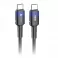 FORCELL F-ENERGY C354 kabl Type C na Type C QC4. 0 PD 3A 60W gradijent 1 m crni