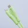 FORCELL F-ENERGY C346 kabl Type C na Lightning PD 3A 27W silikon 1 m zeleni