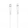 FORCELL F-ENERGY C346 kabl Type C na Lightning PD 3A 27W silikon 1 m beli