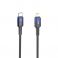 FORCELL F-ENERGY C356 kabl Type C na Lightning PD 3A 27W gradijent 1 m crni