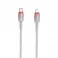 FORCELL F-ENERGY C356 kabl Type C na Lightning PD 3A 27W gradijent 1 m beli