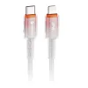 FORCELL F-ENERGY C356 kabl Type C na Lightning PD 3A 27W gradijent 1 m beli
