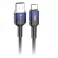 FORCELL F-ENERGY C352 kabl USB A na Type C QC4.0 3A 66W gradijent 1 m crni