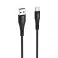 FORCELL F-ENERGY C341 kabl USB A na Micro USB QC3.0 2,4A 18W silikon 1 m crni
