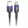 FORCELL F-ENERGY C351 kabl USB A na Micro USB QC3.0 2,4A 18W gradijent 1 m crni