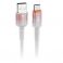 FORCELL F-ENERGY C351 kabl USB A na Micro USB QC3.0 2,4A 18W gradijent 1 m beli