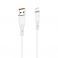 FORCELL F-ENERGY C343 kabl USB A na Lightning 2,4 A 12W silikon 1 m beli