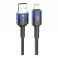 FORCELL F-ENERGY C353 kabl USB A na Lightning 2,4 A 12W gradijent 1 m crni