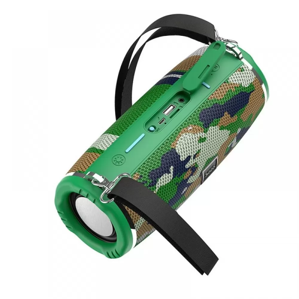 Bluetooth zvucnik LED 2 x 5W 2h Hoco HC12 maskirno zeleni