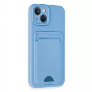 Futrola SOFT sa dzepicem (soft card) za iPhone 17 plava