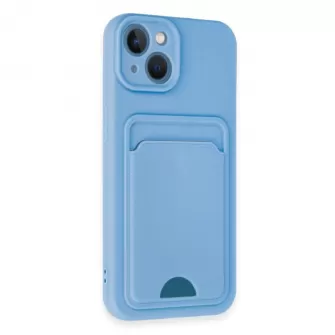 Futrola SOFT sa dzepicem (soft card) za iPhone 17 plava