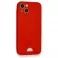 Futrola SOFT sa dzepicem (soft card) za iPhone 17 Pro crvena