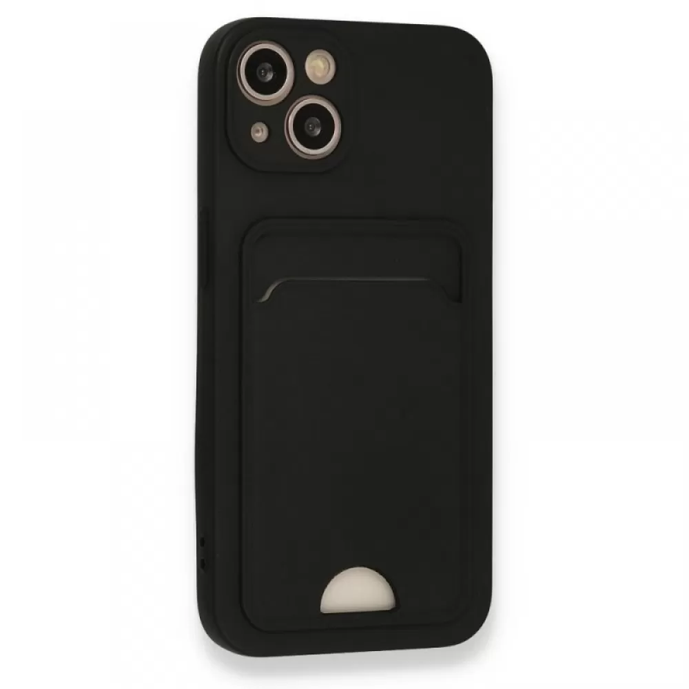 Futrola SOFT sa dzepicem (soft card) za iPhone 17 Pro Max crna
