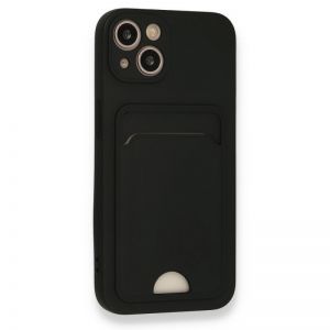 Futrola SOFT sa dzepicem (soft card) za iPhone 17 Pro Max crna
