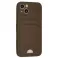 Futrola SOFT sa dzepicem (soft card) za iPhone 17 Pro Max braon