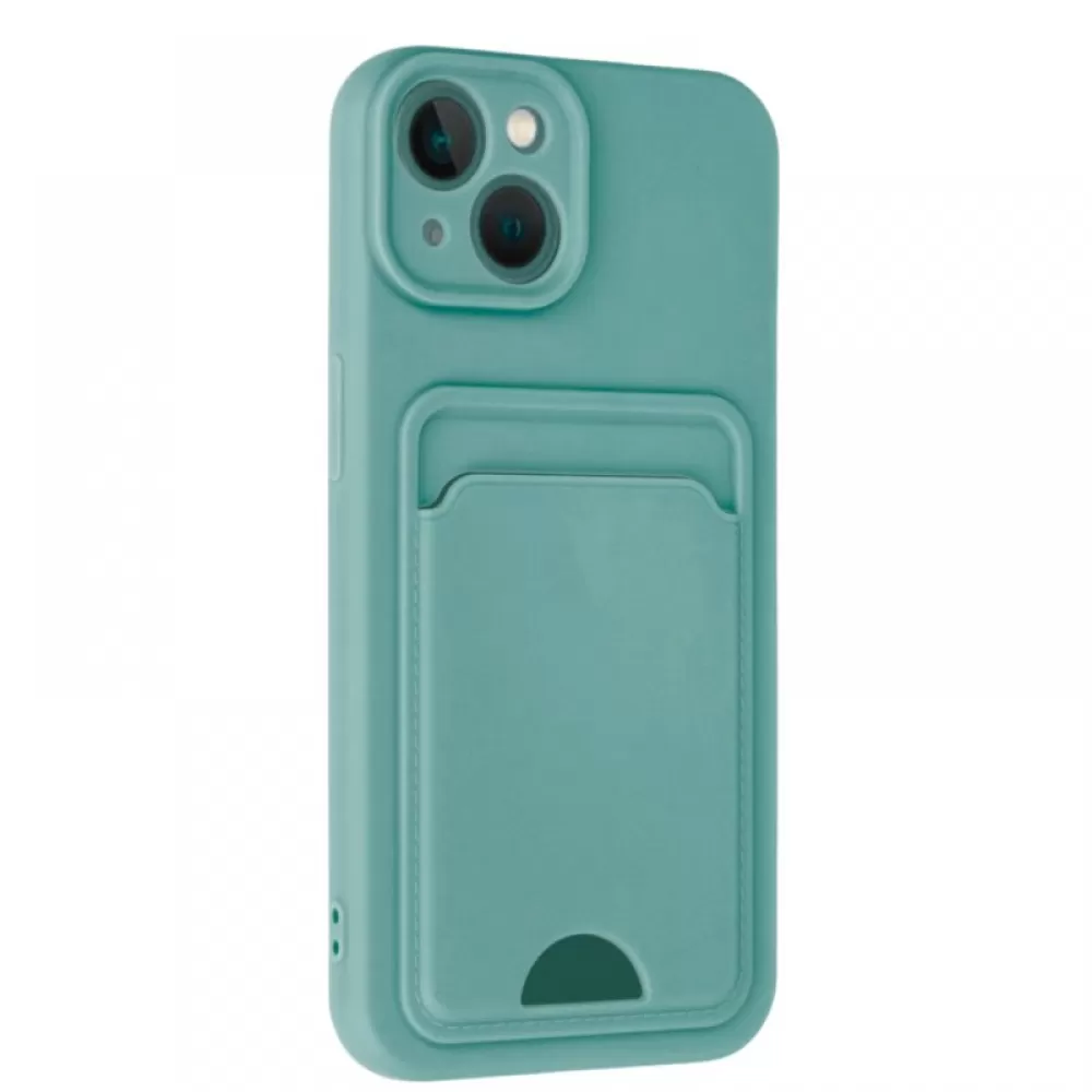 Futrola SOFT sa dzepicem (soft card) za iPhone 17 Pro Max mint