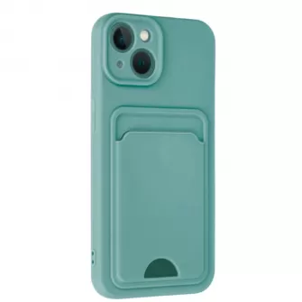 Futrola SOFT sa dzepicem (soft card) za iPhone 17 Pro Max mint