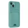 Futrola SOFT sa dzepicem (soft card) za iPhone 17 Pro Max mint