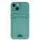 Futrola SOFT sa dzepicem (soft card) za iPhone 17 Pro Max mint