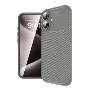 Futrola AUTO FOCUS LINE za iPhone 17 Pro Max siva