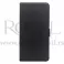 Futrola TEXTILE FLIP za Samsung Galaxy A02S / A03S crna