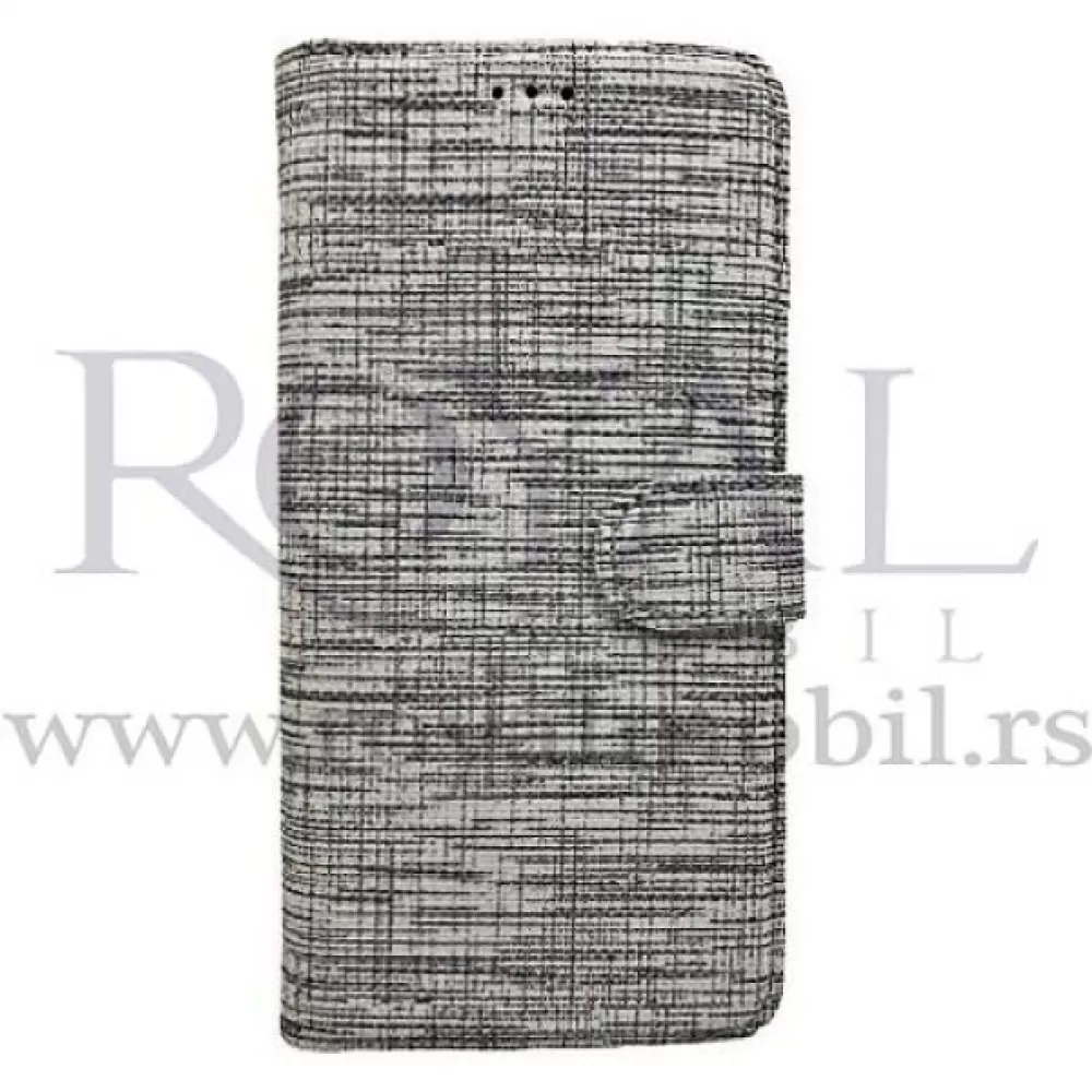 Futrola TEXTILE FLIP za Samsung A515 Galaxy A51 siva