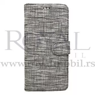 Futrola TEXTILE FLIP za Samsung A515 Galaxy A51 siva
