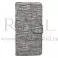 Futrola TEXTILE FLIP za Samsung A515 Galaxy A51 siva