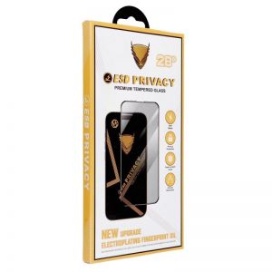 Zastitno staklo OG Premium Privacy za iPhone 17 Pro crno