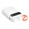 Powerbank Hoco 10000 mAh sa ugradenim kablovima USB A + USB C+ Lightning + Micro USB i dvojnim svetlom J151 beli