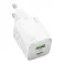 HOCO punjac USB A + Type C PD QC 3A 20W N41 beli