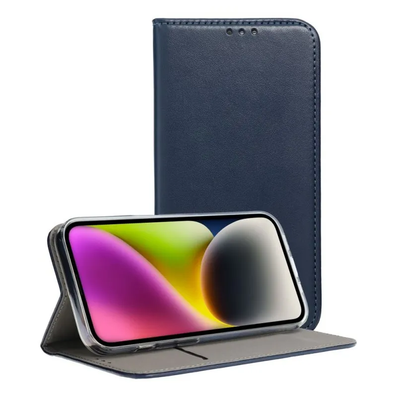 Futrola flip SMART MAGNETO BOOK za iPhone 17 Air plava
